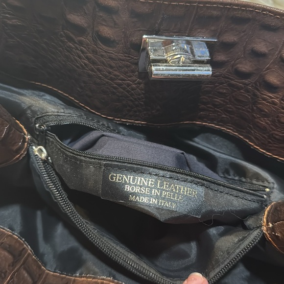 🇮🇹Alligator Large Tote w/Strap🇮🇹 - Picture 10 of 10